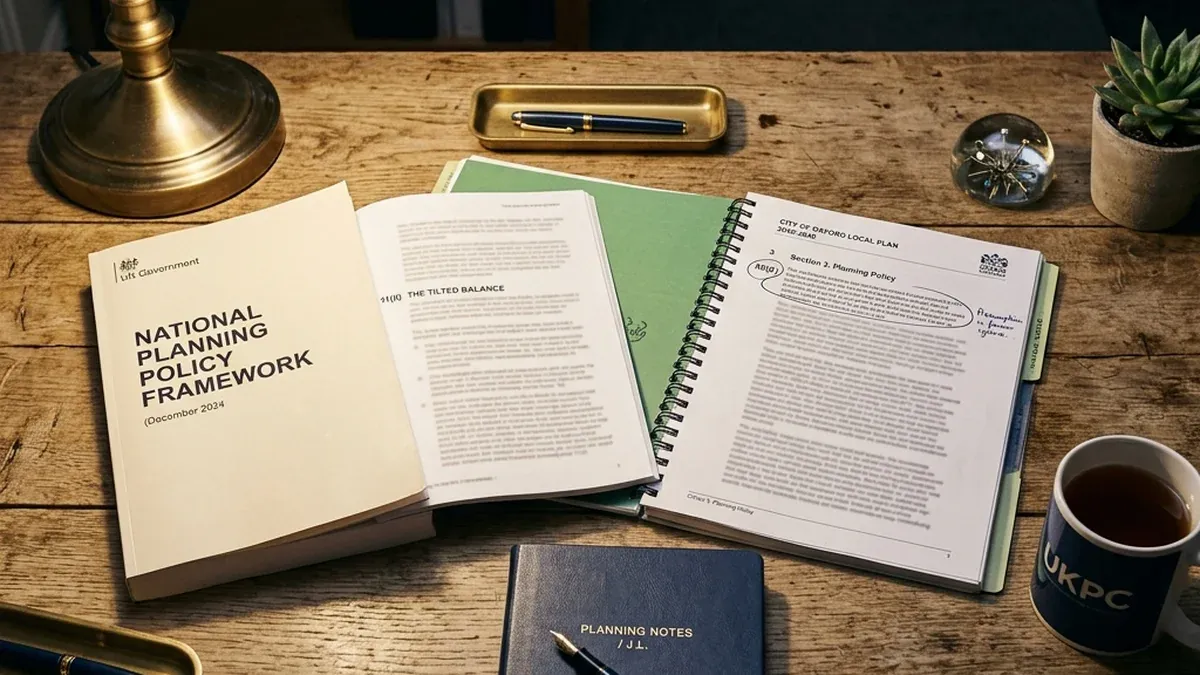 Planning statement: hero image